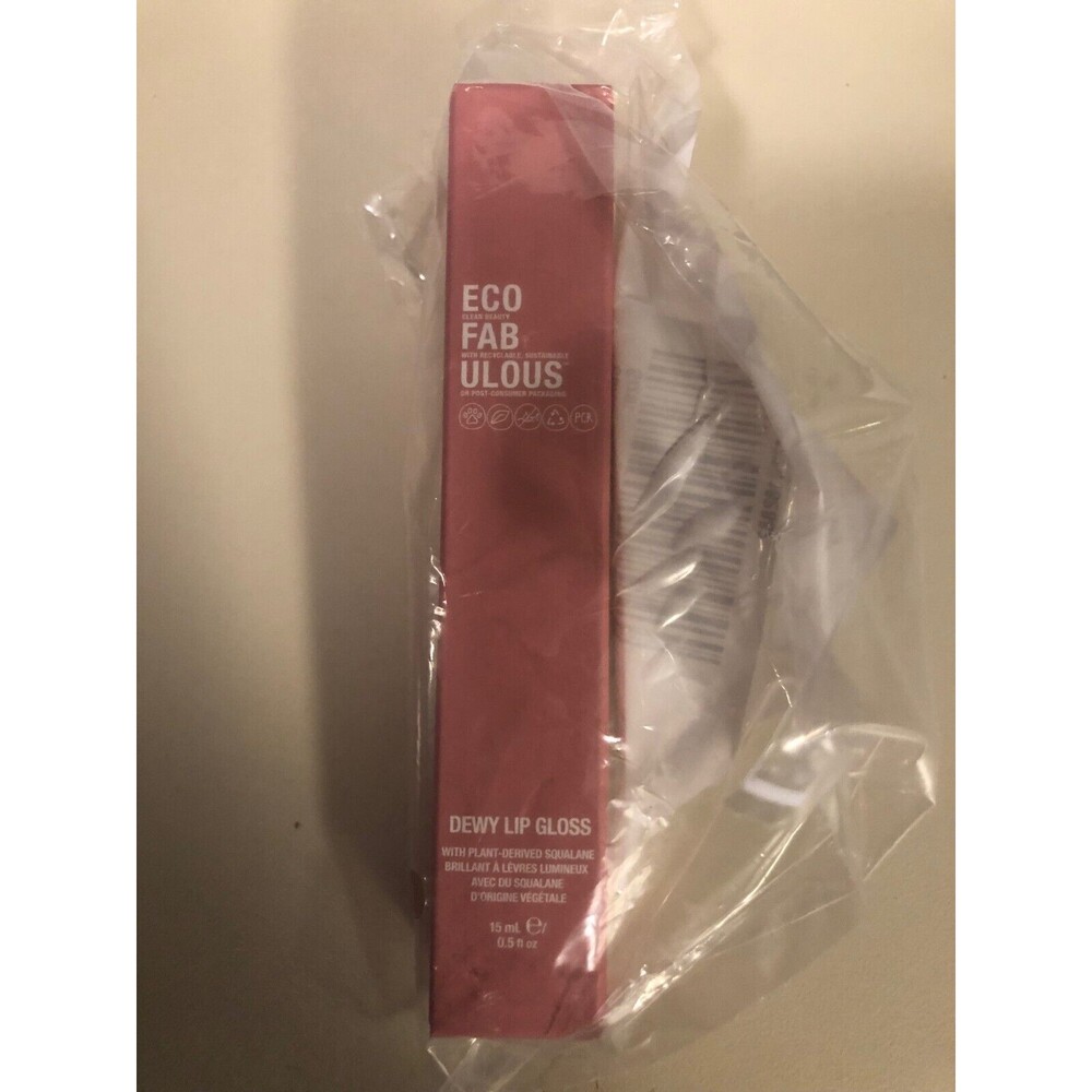 Ecofabulous Dewy Lip Gloss How you Dewin? 15ml/0.5fl oz NEW